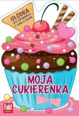 okładka Moja cukierenka. Słodka kolorowanka z naklejkami książka | Praca Zbiorowa