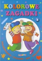 okładka Kolorowe Zagadki 2 LIWONA książka | Praca Zbiorowa
