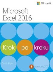 okładka Microsoft Excel 2016 Krok po kroku książka | Curtis Frye