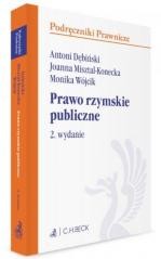 okładka Prawo rzymskie publiczne książka | Wójcik M