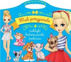 okładka Mali przyjaciele. Naklejki, kolorowanki, zadania książka | Praca Zbiorowa