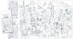 okładka Pieniny z humorem. Kolorowanka XL książka | Praca Zbiorowa