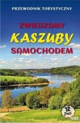 okładka Zwiedzamy Kaszuby samochodem w,2023 książka | Bieliński Michał, Drzemczewski Jerzy