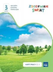 okładka Zdobywam świat. Karty pracy cz.3 wiosna/lato P.3 książka | Justyna Hadryś