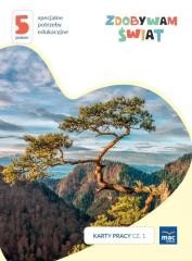 okładka Zdobywam świat Karty pracy cz.1 jesień Poziom C książka | Justyna Hadryś