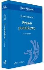 okładka Prawo podatkowe z testami online w.13 książka | Mastalski Ryszard