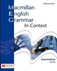 okładka Macmillan English Grammar In Context Interm. + key książka | Michael Vince