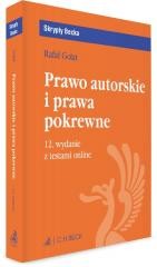okładka Prawo autorskie i prawa pokrewne z testami online książka | Rafał Golat
