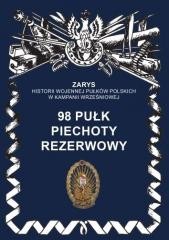 okładka 98 Pułk Piechoty Rezerwowy książka | Przemysław Dymek