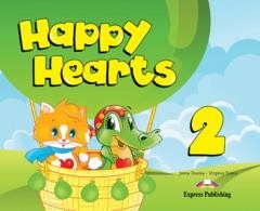 okładka Happy Hearts 2 PB książka | Jenny Dooley, Virginia Evans