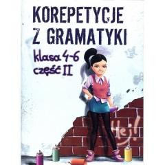 okładka Korepetycje z gramatyki 4-6 część 2 książka | Zaręba Wiesława