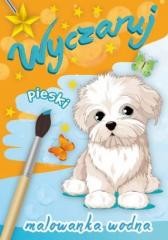 okładka Malowanka wodna. Wyczaruj pieski książka | praca zbiorwa