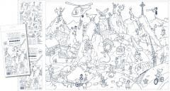 okładka Tatry z humorem - lato. Kolorowanka XL książka | Praca Zbiorowa