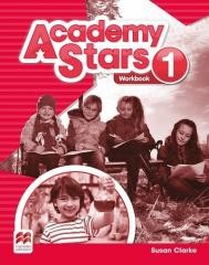 okładka Academy Stars 1 WB + kod online MACMILLAN książka | Susan Clarke