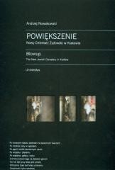 okładka Powiększenie Nowy cmentarz żydowski w Krakowie książka | Andrzej Nowakowski