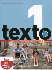 okładka Texto 1 podręcznik + kod książka | Jean-Thierry LeBougnec, Marie-Jos Lopes