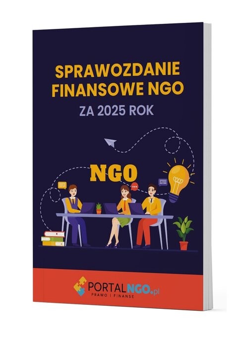 okładka Sprawozdanie finansowe NGO za 2025 rok książka