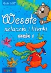 okładka Wesołe szlaczki i literki część 1 LITERKA książka | Praca Zbiorowa