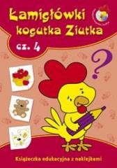 okładka Łamigłówki kogutka Ziutka 4 książka