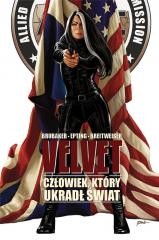 okładka Velvet T.3 Człowiek, który ukradł świat książka | Steve Epting, Elizabeth Breitweiser, Ed Brubaker