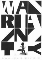 okładka Warianty. Pracownia Kowalskiego 2006/2007 książka | red. KarolSienkiewicz