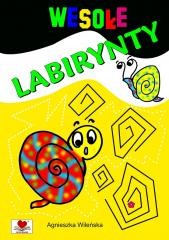 okładka Wesołe labirynty książka | Agnieszka Wileńska