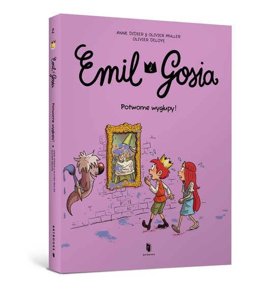 okładka Emil i Gosia. Potworne wygłupy! książka