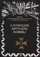 okładka 4 Dywizjon Artylerii Konnej książka | P. Zarzycki