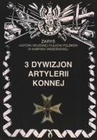 okładka 3 Dywizjon Artylerii Konnej książka | P. Zarzycki