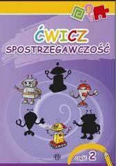 okładka Ćwicz spostrzegawczość 2 książka | Praca Zbiorowa
