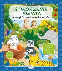 okładka Malowanka wodna - Stworzenie świata książka | Praca Zbiorowa