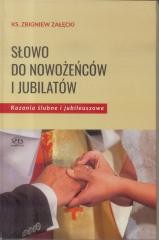 okładka Słowo do nowożeńców i jubilatów książka | Ks. ZbigniewZałęcki