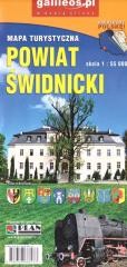 okładka Mapa - powiat świdnicki 1:55 000 książka | Praca Zbiorowa