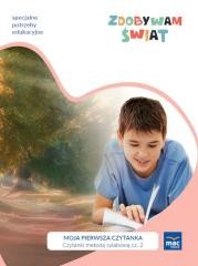 okładka Zdobywam świat. Czytanki metodą sylabową cz.2 książka | Justyna Hadryś