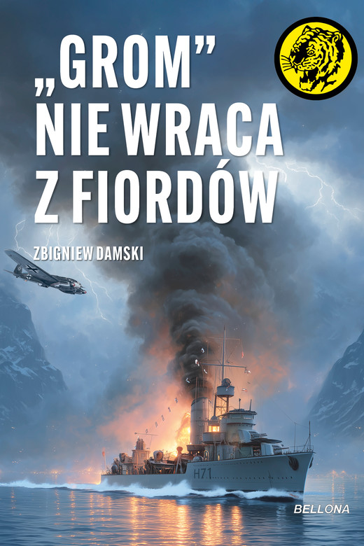 okładka "Grom" nie wraca z fiordów ebook | epub, mobi | Zbigniew Damski