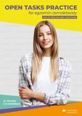 okładka Open Tasks Practice for egzamin ósmoklasisty książka | Monika Chichmińska