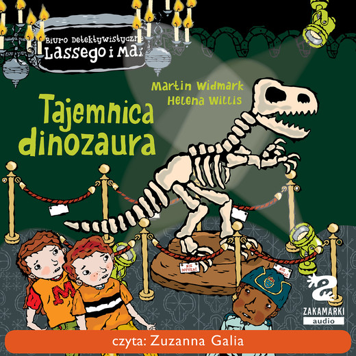 okładka Tajemnica dinozaura audiobook | MP3 | Martin Widmark