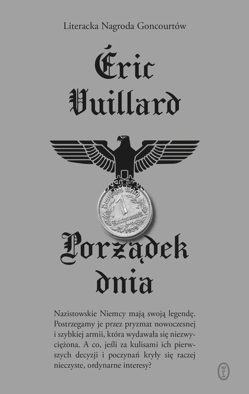okładka Porządek dnia ebook | epub, mobi | Éric Vuillard