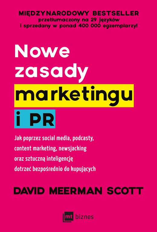 okładka Nowe zasady marketingu i PR. ebook | epub, mobi | David Meerman Scott