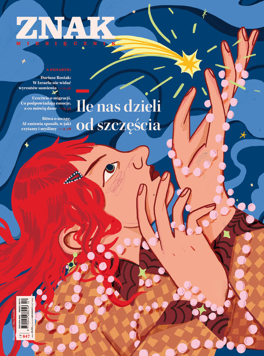 okładka Miesięcznik ZNAK 847 (12/2025) - Ile nas dzieli od szczęścia książka | Autor zbiorowy