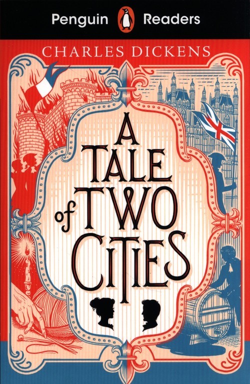 okładka A Tale of Two Cities. Penguin Readers Level 6 wer. angielska książka | Charles Dickens
