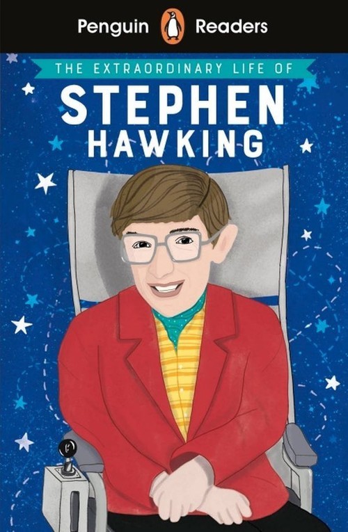 okładka The Extraordinary Life of Stephen Hawking. Penguin Readers Level 3 wer. angielska książka