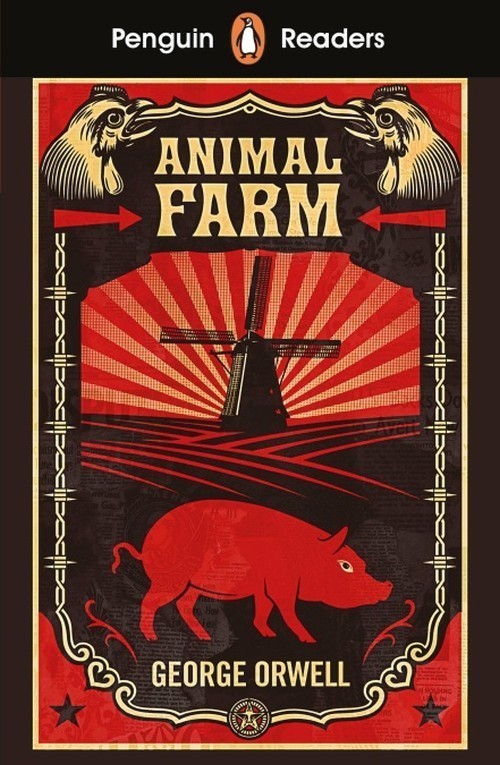 okładka Animal Farm. Penguin Readers Level 3 wer. angielska książka | George Orwell
