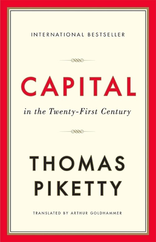 okładka Capital in the Twenty-First Century wer. angielska książka | Thomas Piketty