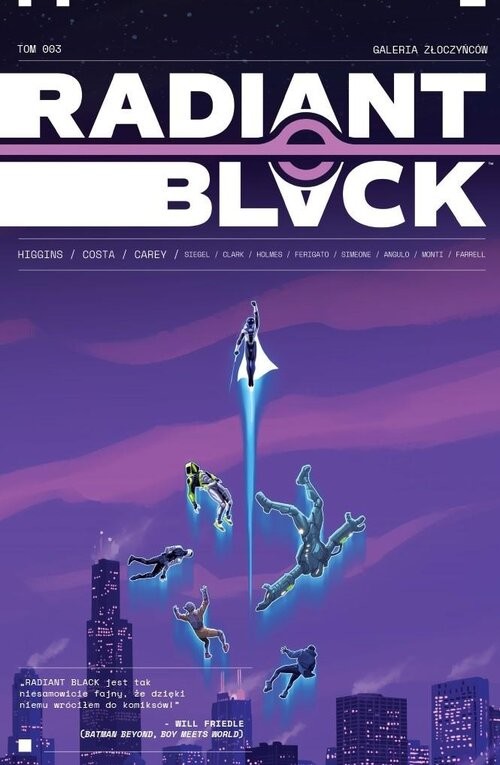 okładka Radiant Black 3 książka | Praca Zbiorowa