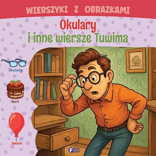 okładka Wierszyki z obrazkami Okulary i inne wiersze Tuwima książka | Opracowanie zbiorowe