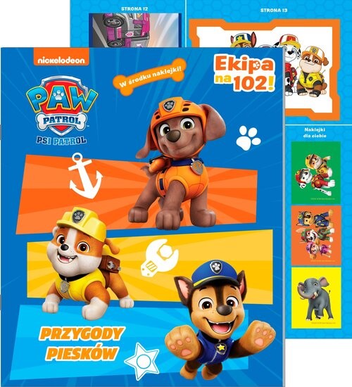 okładka Psi Patrol. Ekipa na 102! Przygody piesków książka | null null