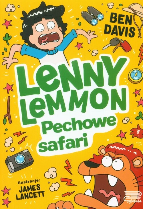 okładka Lenny Lemmon Tom 4 Pechowe safari książka | Ben Davis