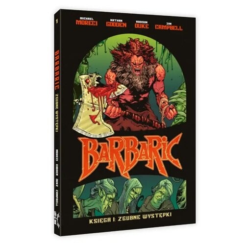 okładka Barbaric #01 Zgubne występki książka