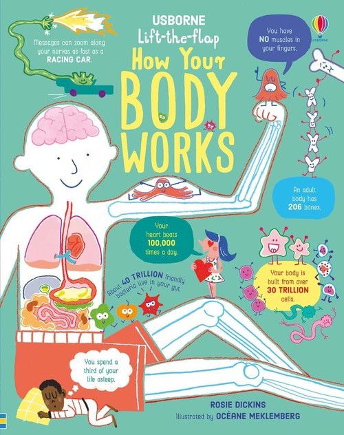 okładka How Your Body Works wer. angielska książka | Rosie Dickins